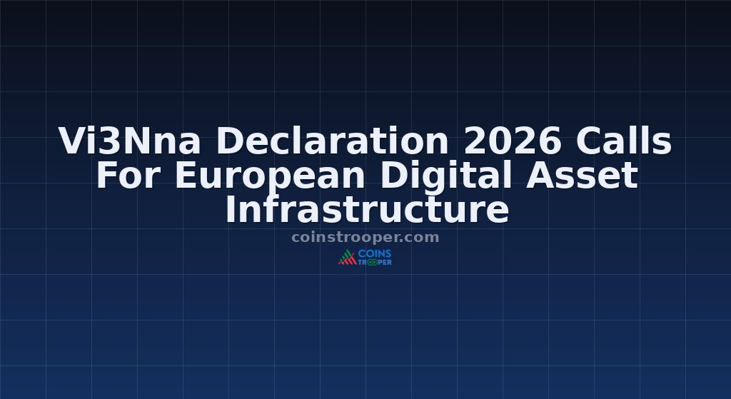 Vi3Nna Declaration 2026 Calls For European Digital Asset Infrastructure