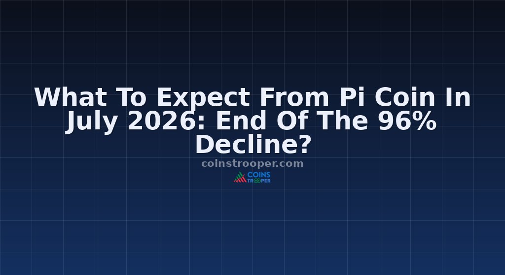 What To Expect From Pi Coin In July 2026: End Of The 96% Decline?
