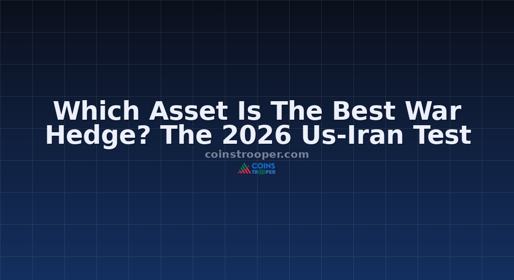 Which Asset Is The Best War Hedge? The 2026 Us-Iran Test