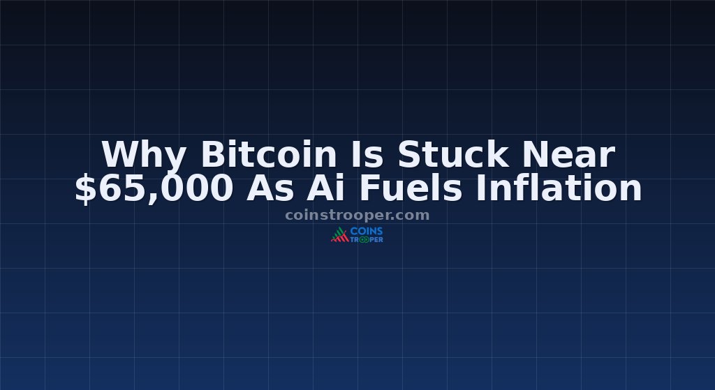 Why Bitcoin Is Stuck Near $65,000 As Ai Fuels Inflation