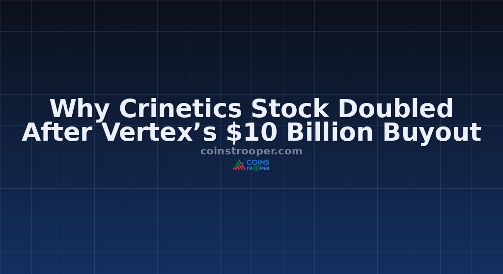 Why Crinetics Stock Doubled After Vertex’s $10 Billion Buyout