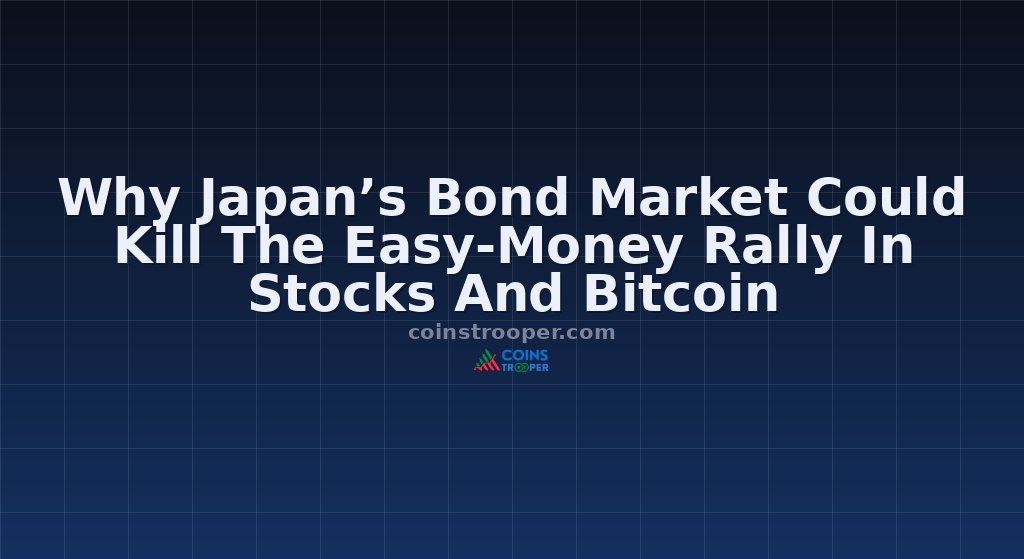 Why Japan’s Bond Market Could Kill The Easy-Money Rally In Stocks And Bitcoin