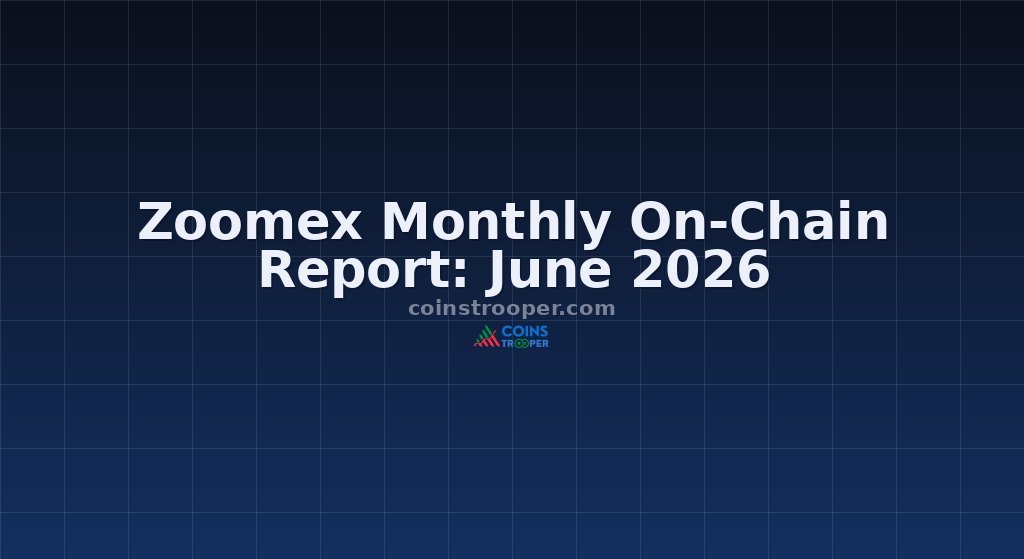 Zoomex Monthly On-Chain Report: June 2026