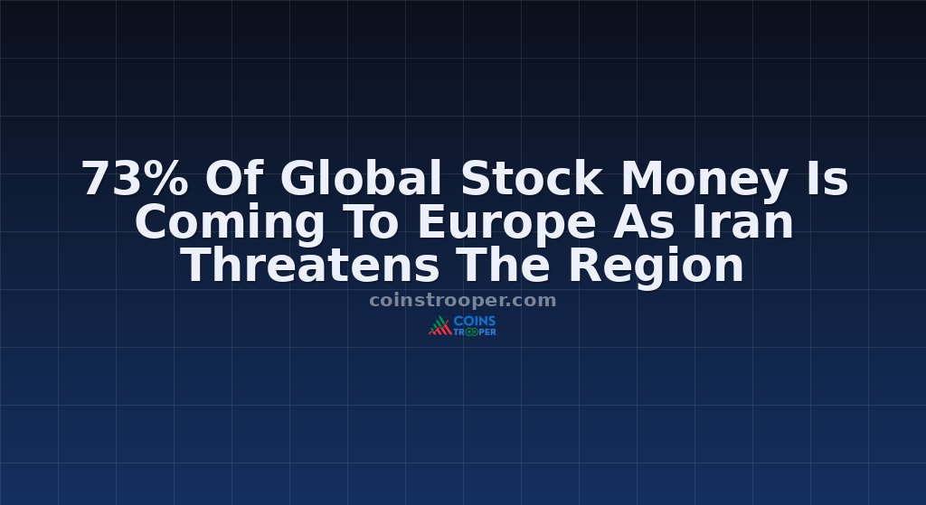 73% Of Global Stock Money Is Coming To Europe As Iran Threatens The Region