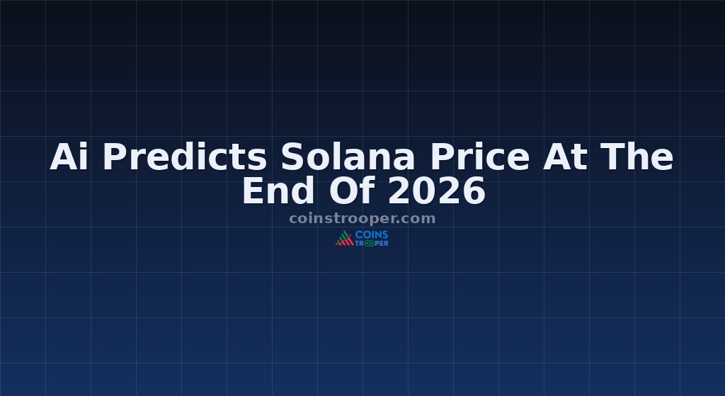 Ai Predicts Solana Price At The End Of 2026