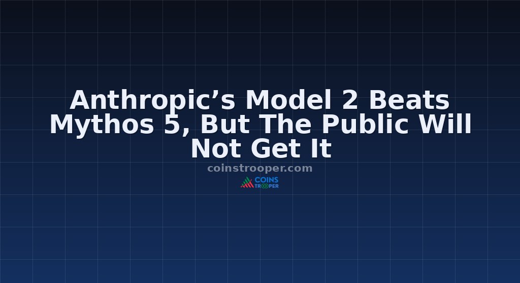Anthropic’s Model 2 Beats Mythos 5, But The Public Will Not Get It