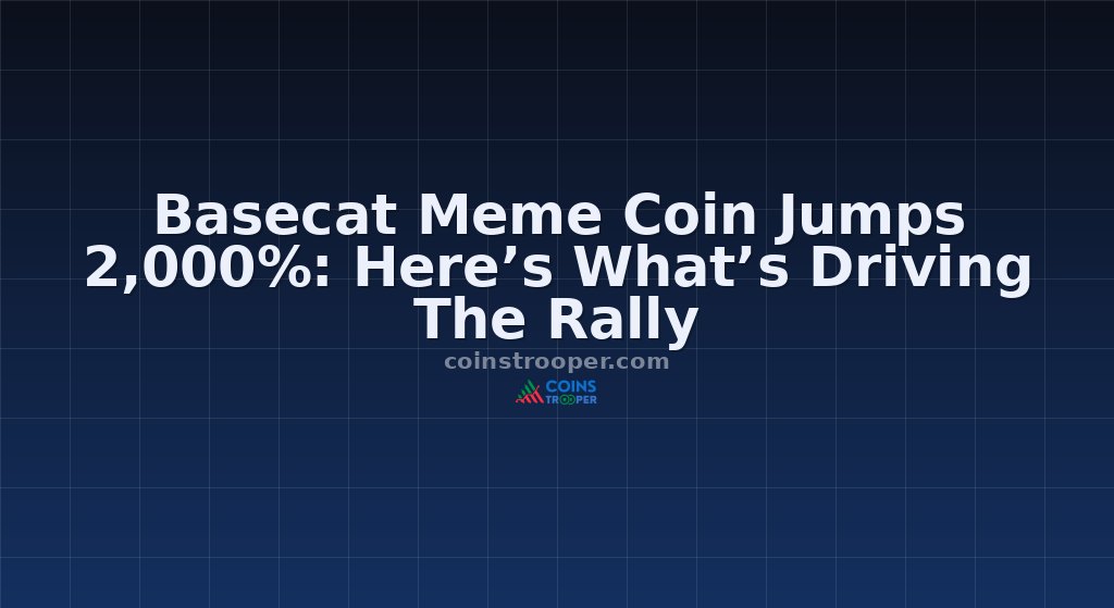 Basecat Meme Coin Jumps 2,000%: Here’s What’s Driving The Rally
