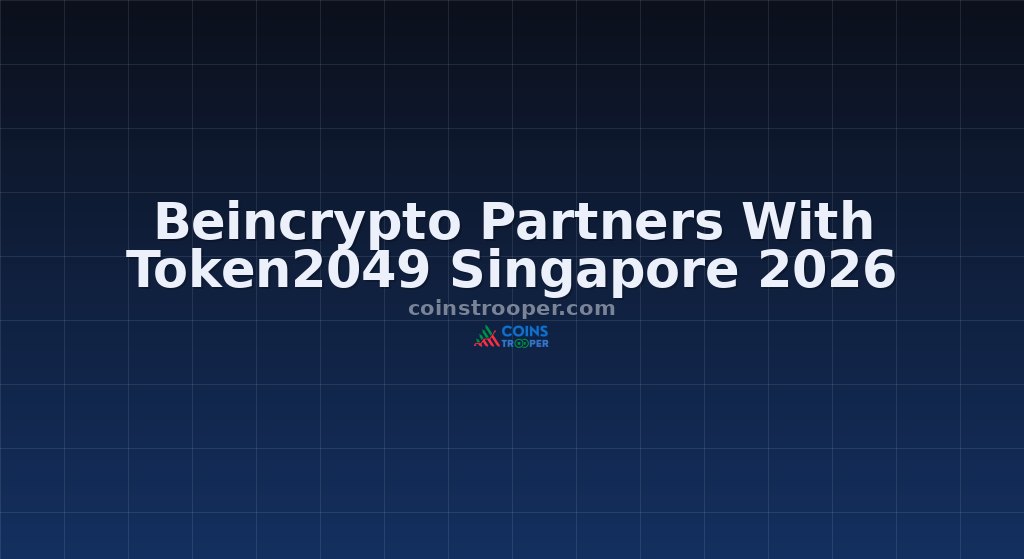 Beincrypto Partners With Token2049 Singapore 2026