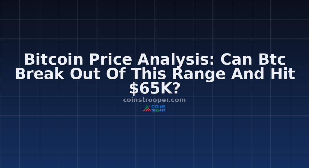 Bitcoin Price Analysis: Can Btc Break Out Of This Range And Hit $65K?