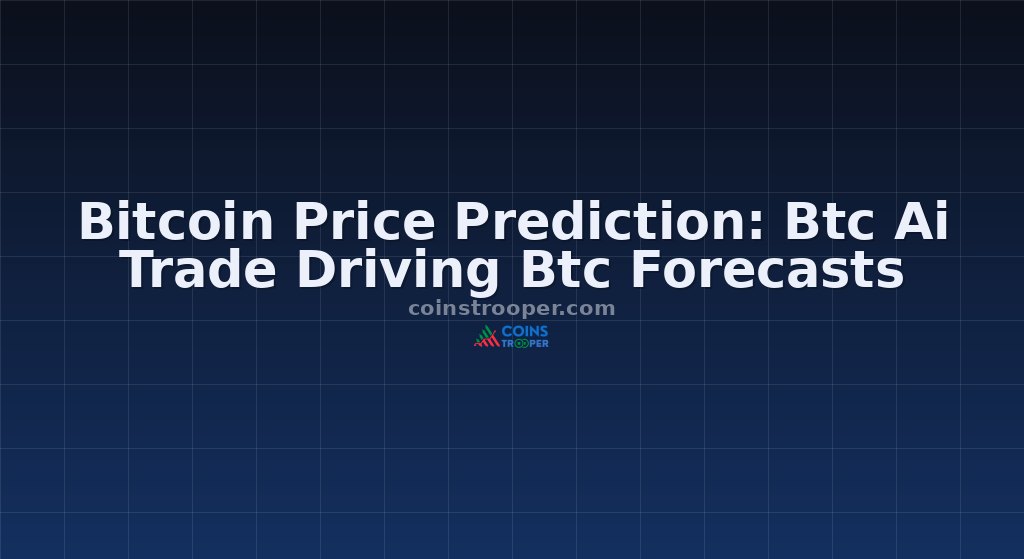 Bitcoin Price Prediction: Btc Ai Trade Driving Btc Forecasts