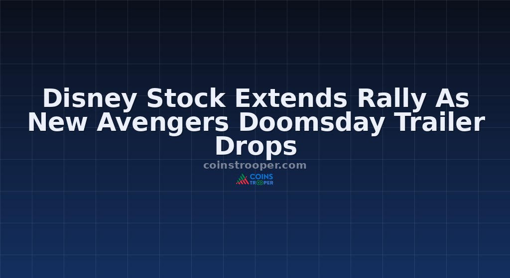 Disney Stock Extends Rally As New Avengers Doomsday Trailer Drops