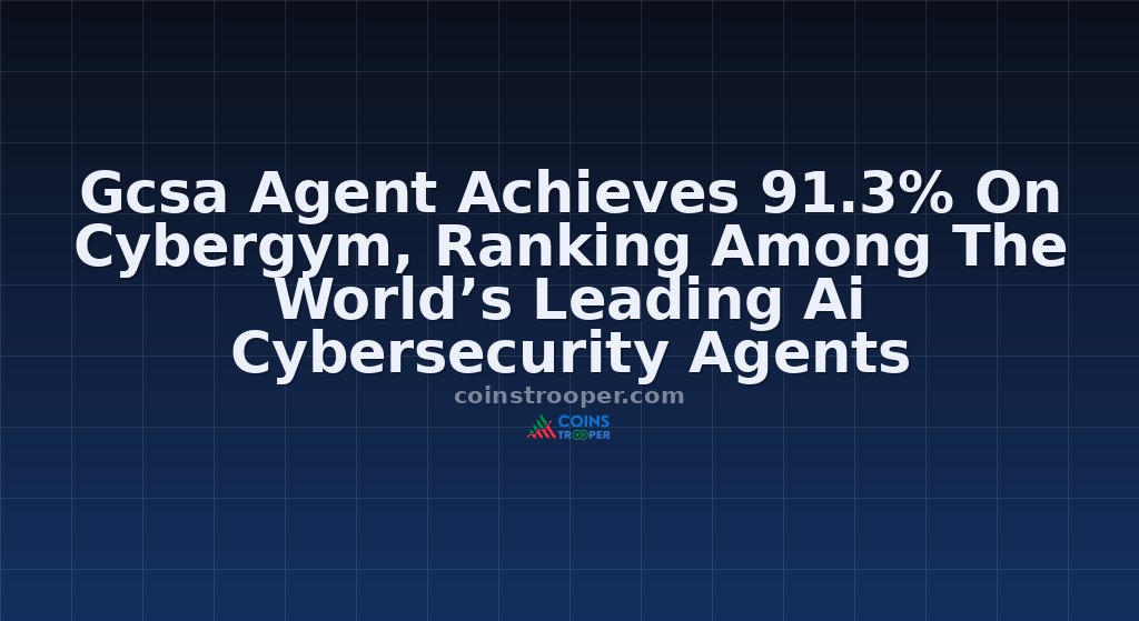 Gcsa Agent Achieves 91.3% On Cybergym, Ranking Among The World’s Leading Ai Cybersecurity Agents