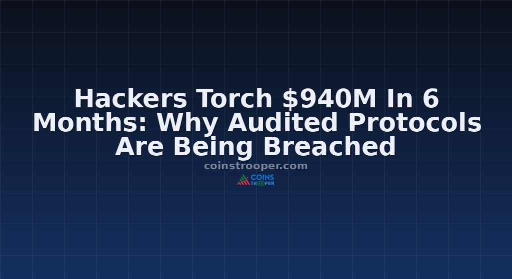 Hackers Torch $940M In 6 Months: Why Audited Protocols Are Being Breached
