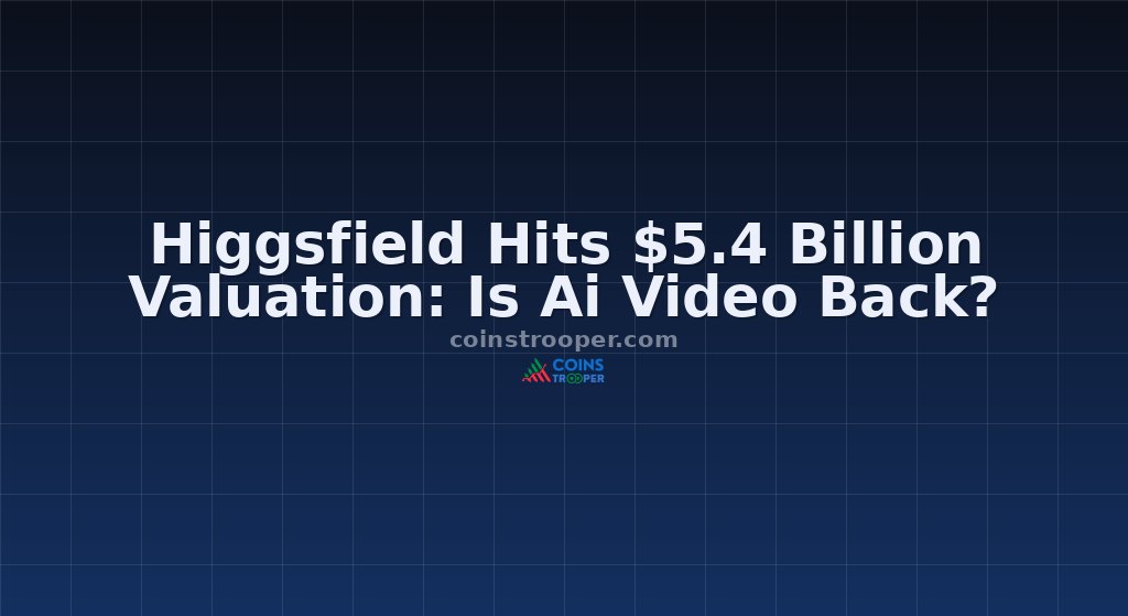 Higgsfield Hits $5.4 Billion Valuation: Is Ai Video Back?
