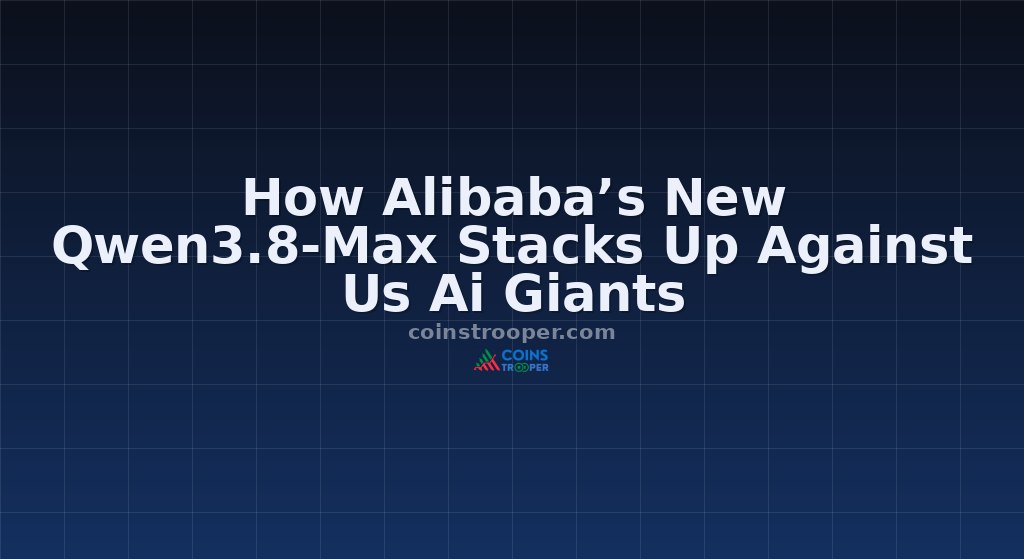 How Alibaba’s New Qwen3.8-Max Stacks Up Against Us Ai Giants