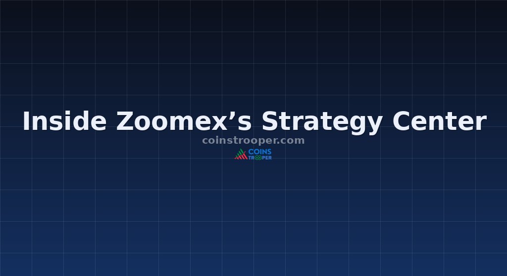Inside Zoomex’s Strategy Center