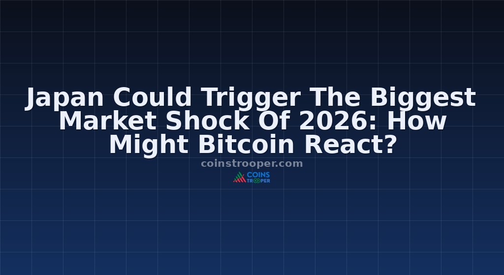 Japan Could Trigger The Biggest Market Shock Of 2026: How Might Bitcoin React?