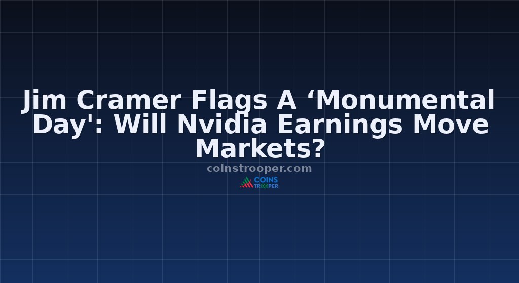 Jim Cramer Flags A ‘Monumental Day': Will Nvidia Earnings Move Markets?