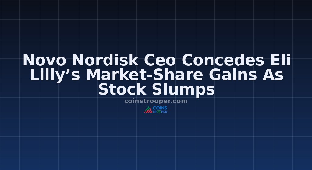 Novo Nordisk Ceo Concedes Eli Lilly’s Market-Share Gains As Stock Slumps