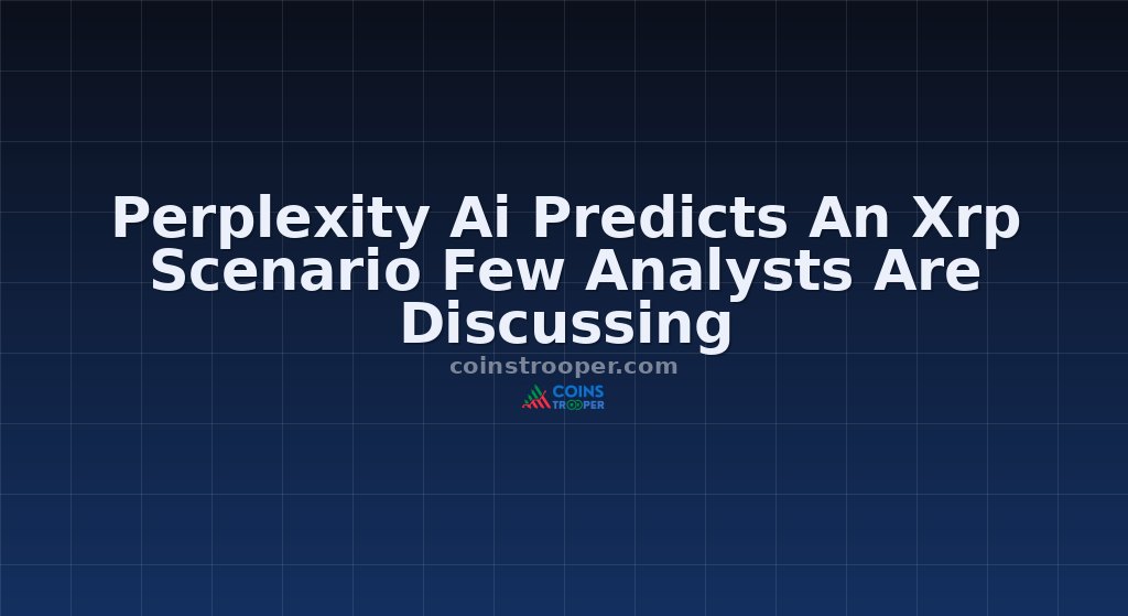 Perplexity Ai Predicts An Xrp Scenario Few Analysts Are Discussing