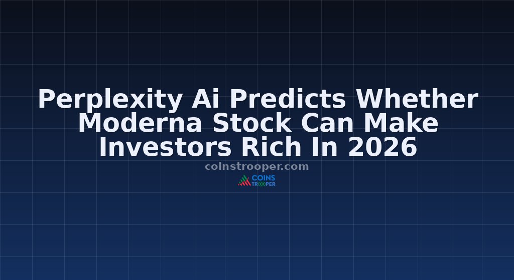 Perplexity Ai Predicts Whether Moderna Stock Can Make Investors Rich In 2026