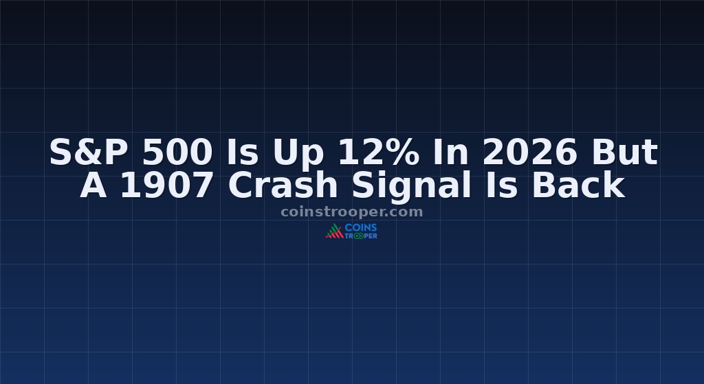 S&P 500 Is Up 12% In 2026 But A 1907 Crash Signal Is Back