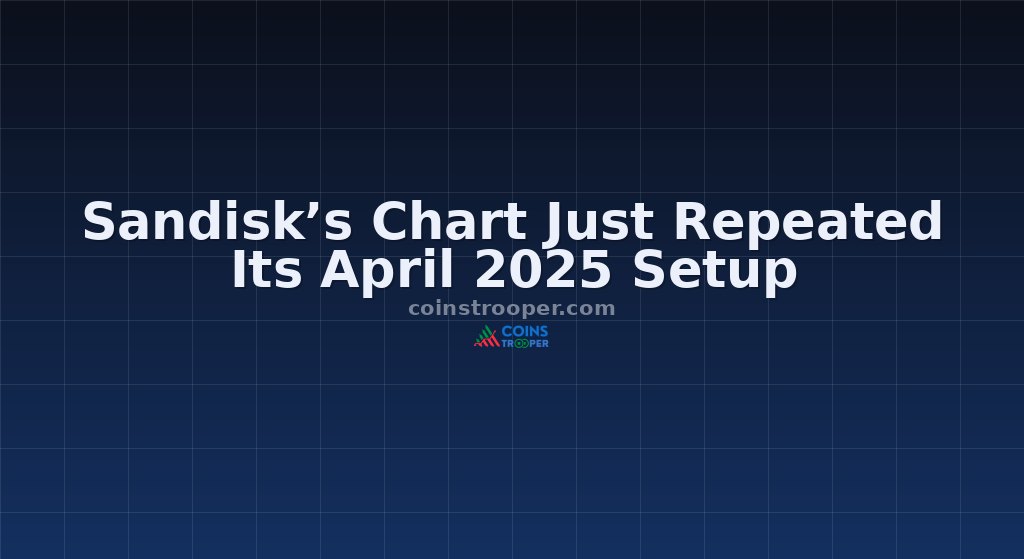 Sandisk’s Chart Just Repeated Its April 2025 Setup
