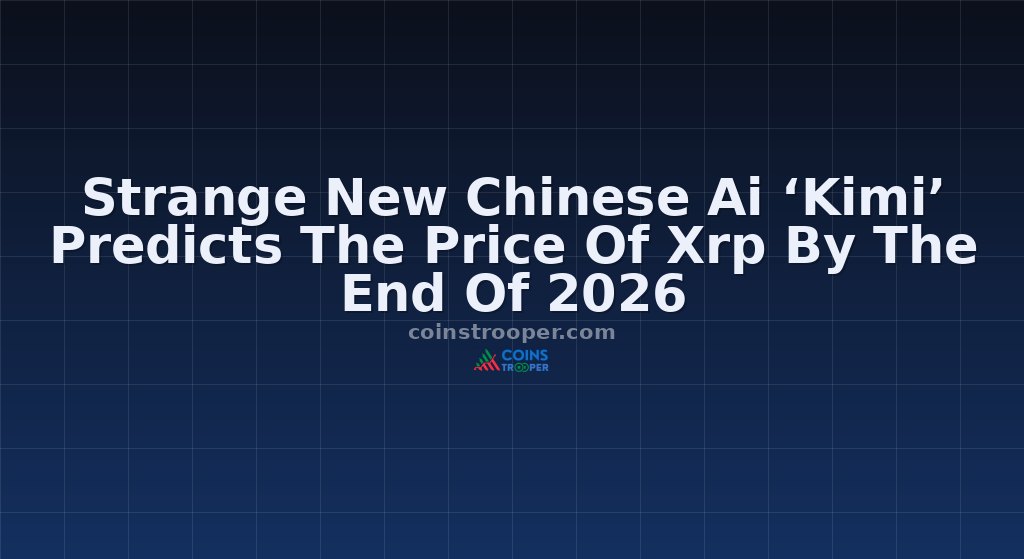 Strange New Chinese Ai ‘Kimi’ Predicts The Price Of Xrp By The End Of 2026