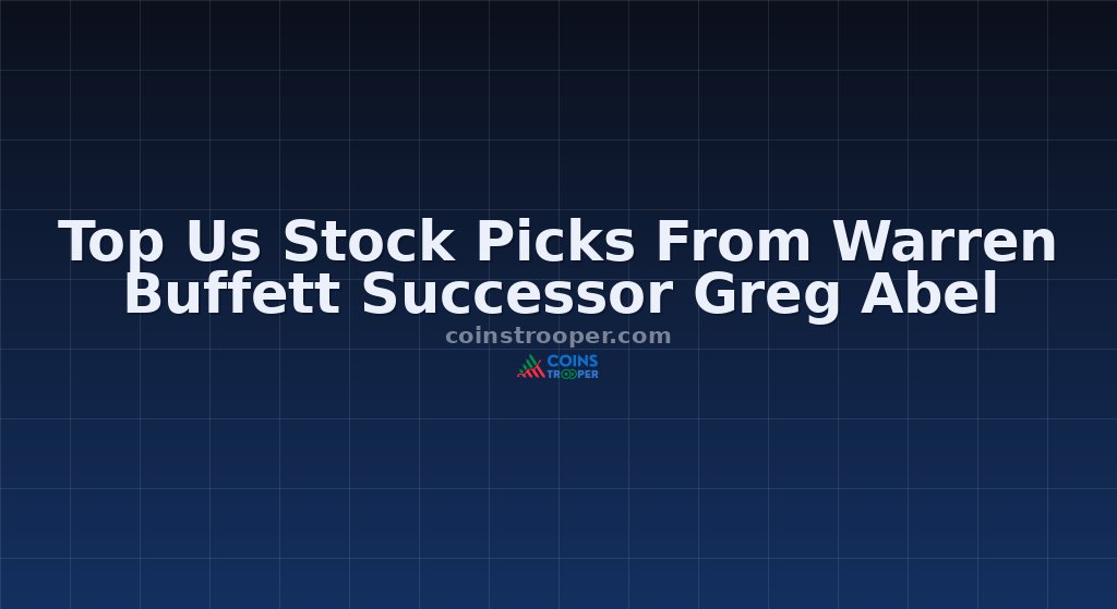 Top Us Stock Picks From Warren Buffett Successor Greg Abel