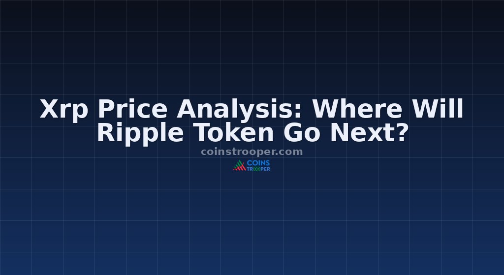 Xrp Price Analysis: Where Will Ripple Token Go Next?