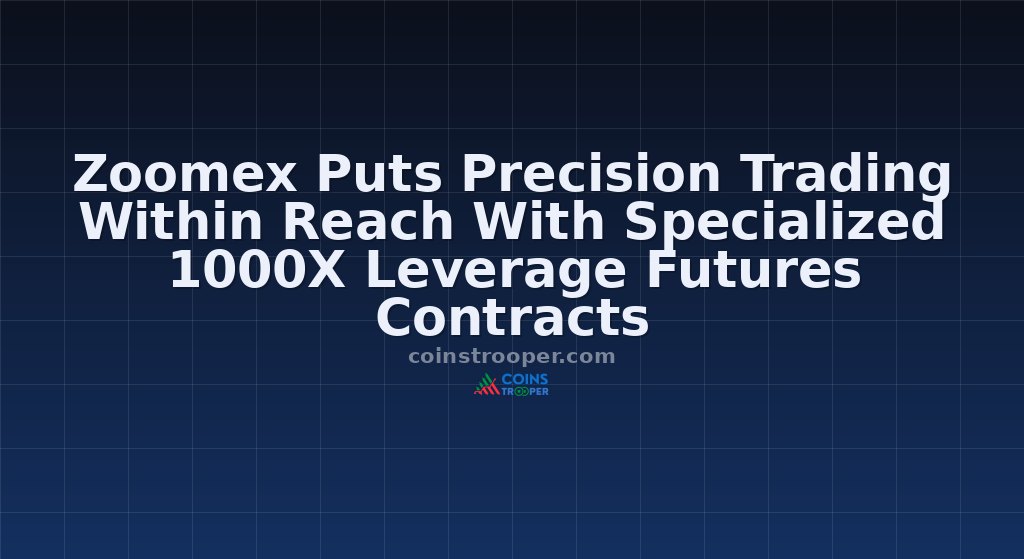 Zoomex Puts Precision Trading Within Reach With Specialized 1000X Leverage Futures Contracts