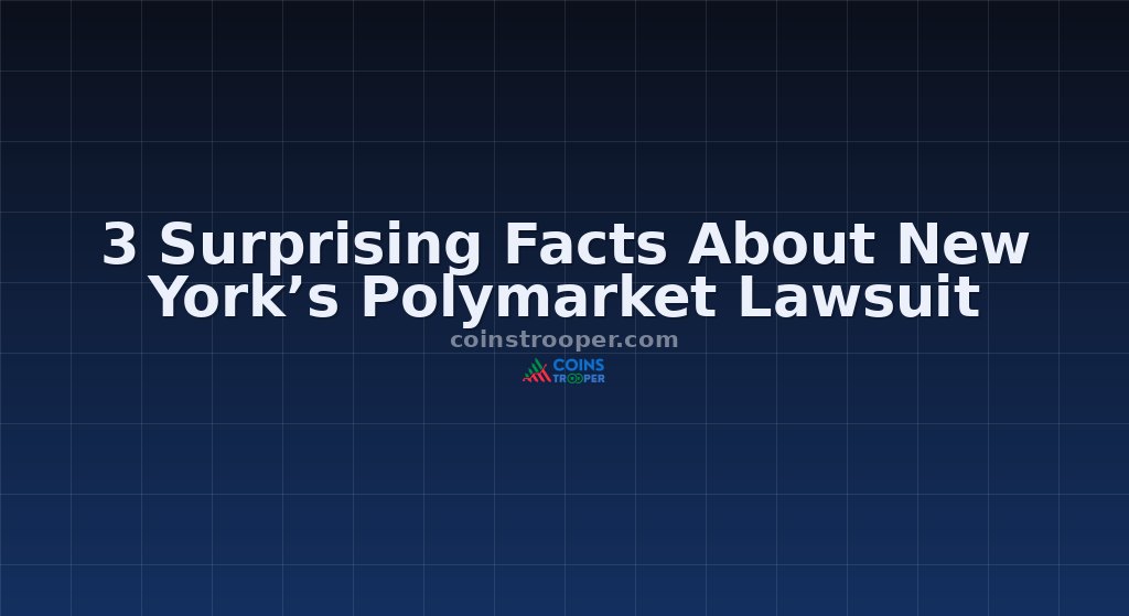 3 Surprising Facts About New York’s Polymarket Lawsuit