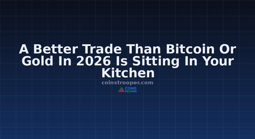 A Better Trade Than Bitcoin Or Gold In 2026 Is Sitting In Your Kitchen