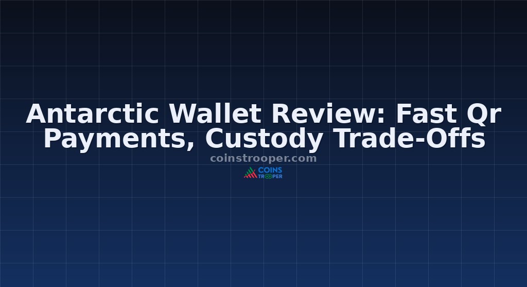 Antarctic Wallet Review: Fast Qr Payments, Custody Trade-Offs