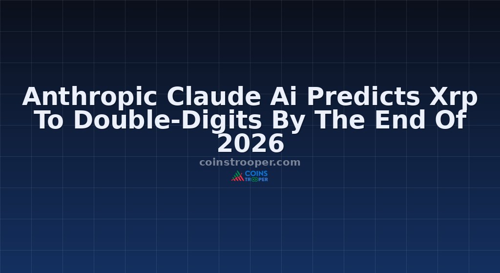 Anthropic Claude Ai Predicts Xrp To Double-Digits By The End Of 2026