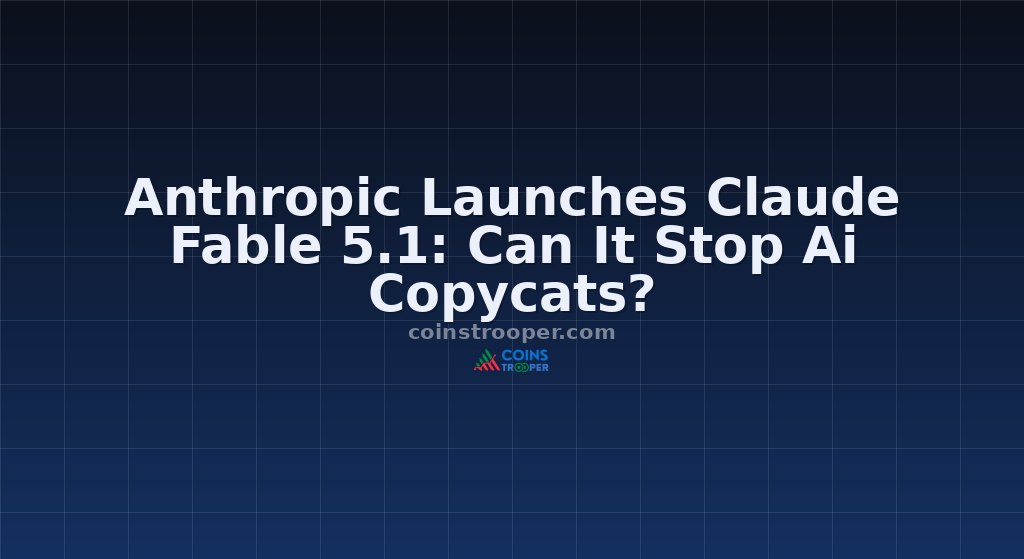 Anthropic Launches Claude Fable 5.1: Can It Stop Ai Copycats?