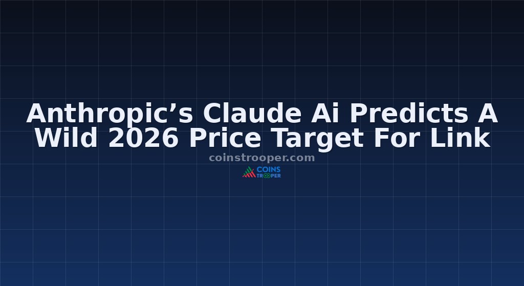 Anthropic’s Claude Ai Predicts A Wild 2026 Price Target For Link