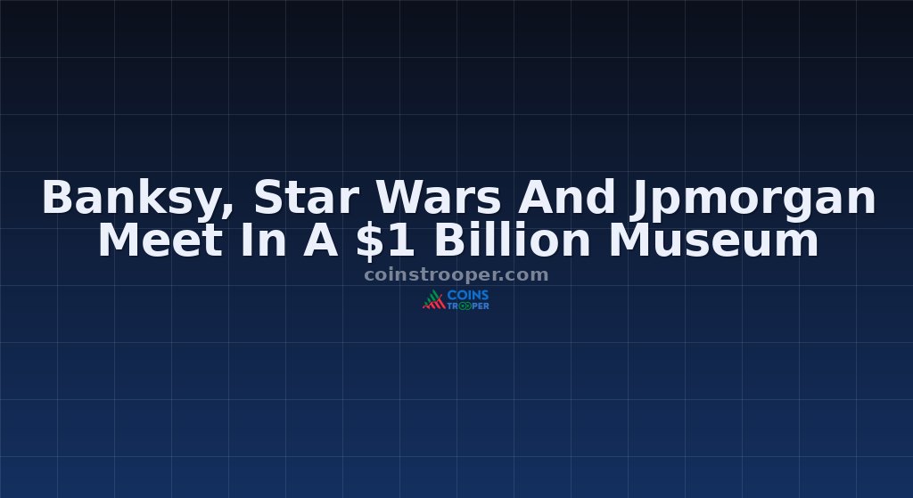 Banksy, Star Wars And Jpmorgan Meet In A $1 Billion Museum