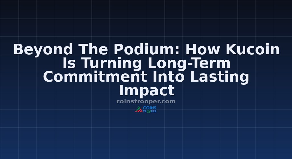 Beyond The Podium: How Kucoin Is Turning Long-Term Commitment Into Lasting Impact