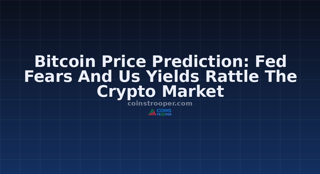 Bitcoin Price Prediction: Fed Fears And Us Yields Rattle The Crypto Market