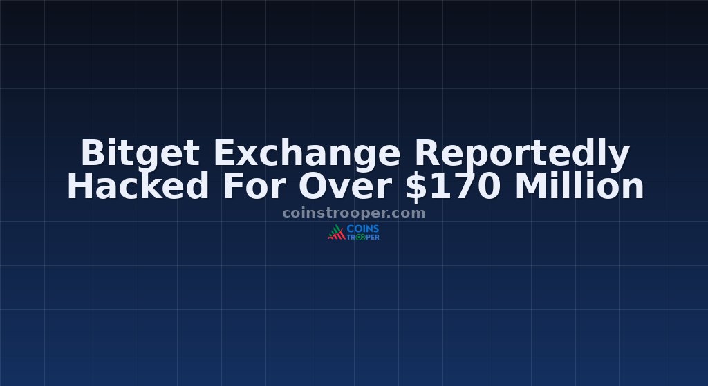 Bitget Exchange Reportedly Hacked For Over $170 Million