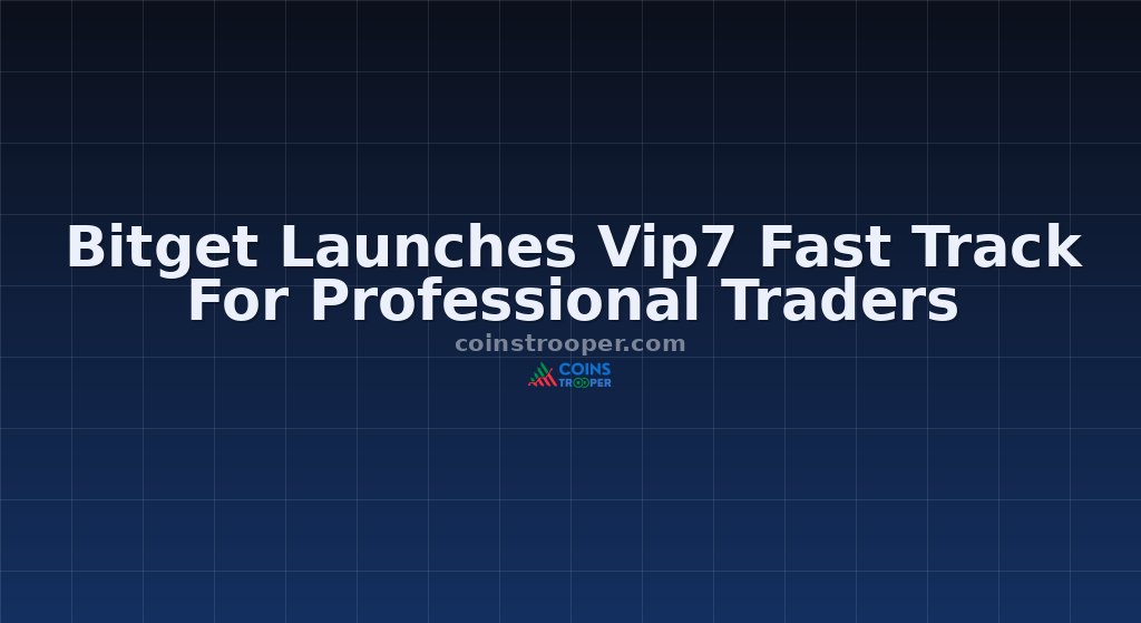 Bitget Launches Vip7 Fast Track For Professional Traders 