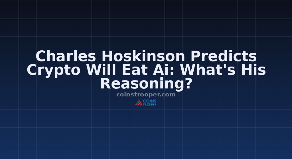 Charles Hoskinson Predicts Crypto Will Eat Ai: What's His Reasoning?