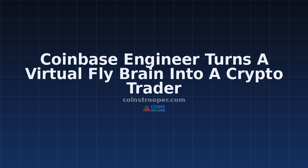 Coinbase Engineer Turns A Virtual Fly Brain Into A Crypto Trader