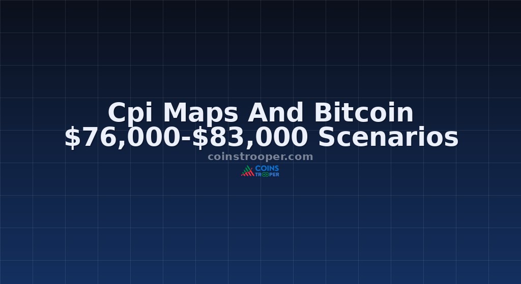 Cpi Maps And Bitcoin $76,000-$83,000 Scenarios