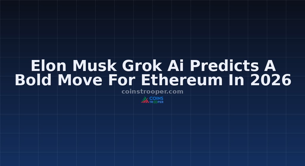 Elon Musk Grok Ai Predicts A Bold Move For Ethereum In 2026