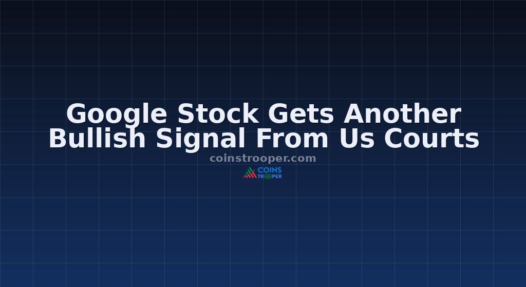Google Stock Gets Another Bullish Signal From Us Courts