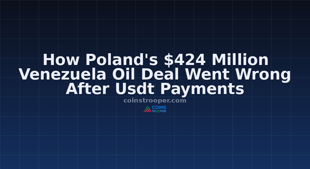 How Poland's $424 Million Venezuela Oil Deal Went Wrong After Usdt Payments
