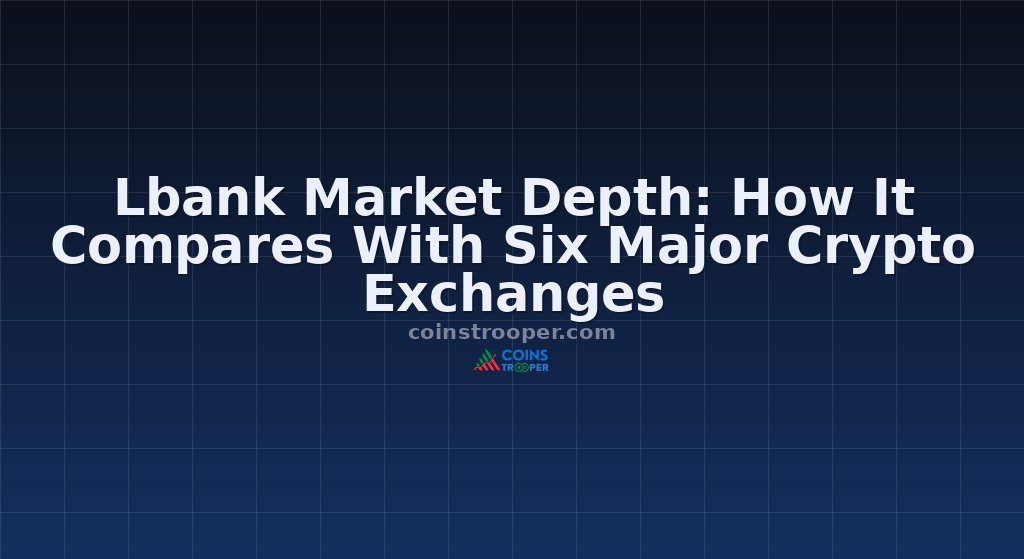 Lbank Market Depth: How It Compares With Six Major Crypto Exchanges