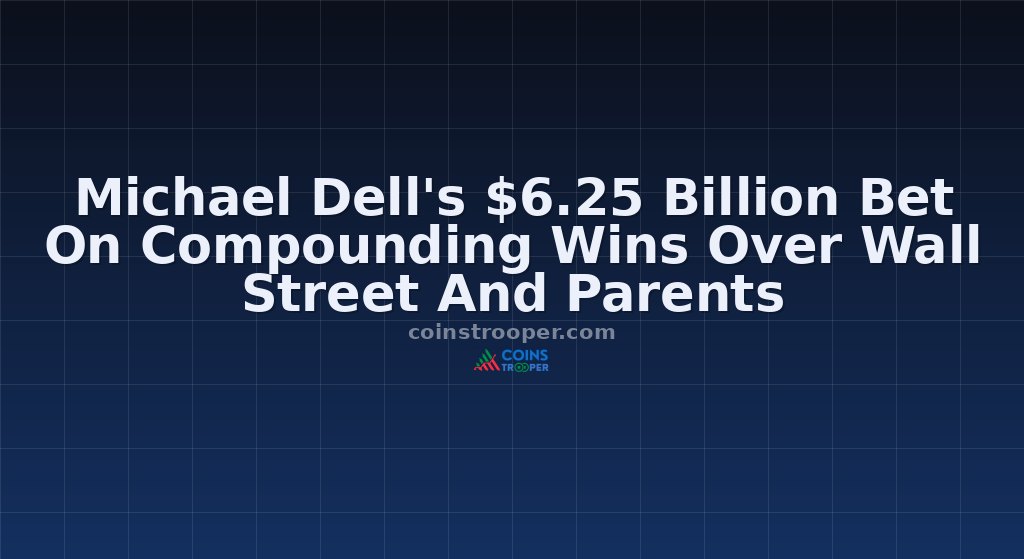 Michael Dell's $6.25 Billion Bet On Compounding Wins Over Wall Street And Parents